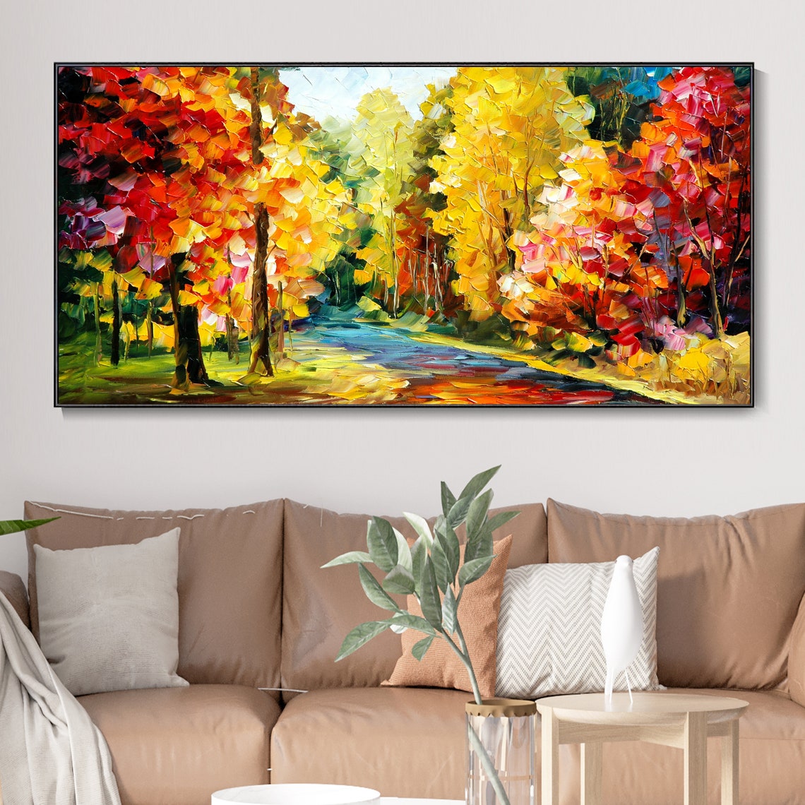 3D Fall Wall Decor Hand Painte - đánh giá và giá Painting Knife Palette