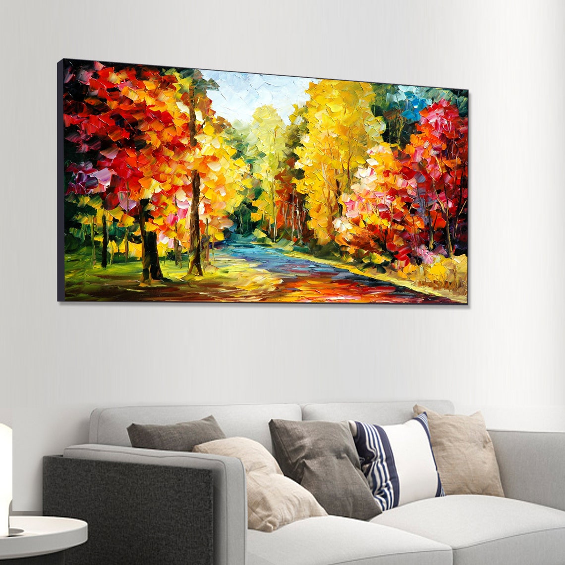 3D Fall Wall Decor Hand Painte - đánh giá và giá Painting Knife Palette