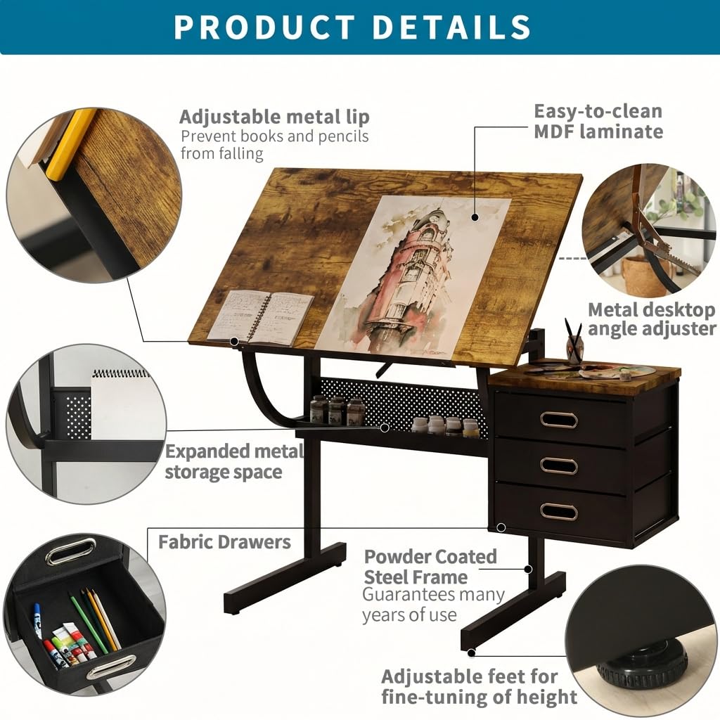Adjustable Art Desk with Stora - đánh giá và giá Art & Craft Teacher Vacancy
