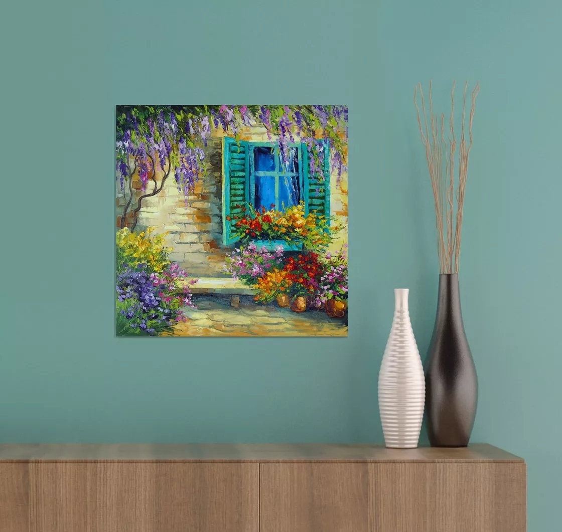 Impressionistic Wisteria Windo - đánh giá và giá Painting Knife Palette