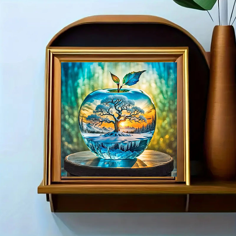 Apple Pattern Diamond Painting - đánh giá và giá Art Craft For Adults