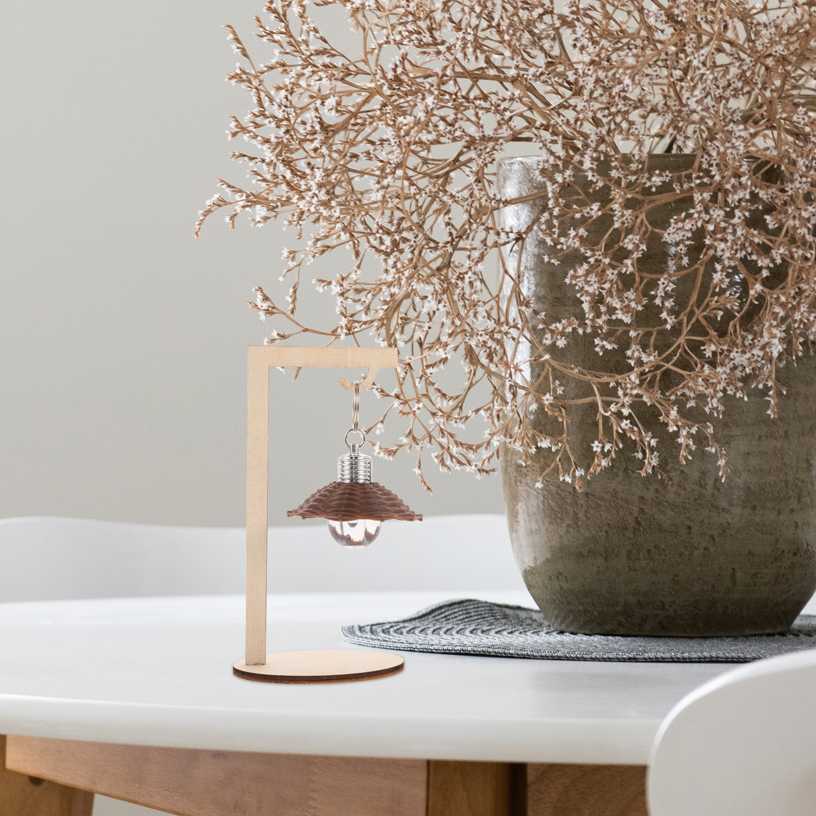 Creative Wooden Desk Lamp Kit  - đánh giá và giá Art Craft Handmade