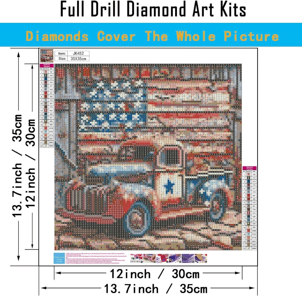 5D Diamond Art Kits for Adults - đánh giá và giá Diamond Painting Kit