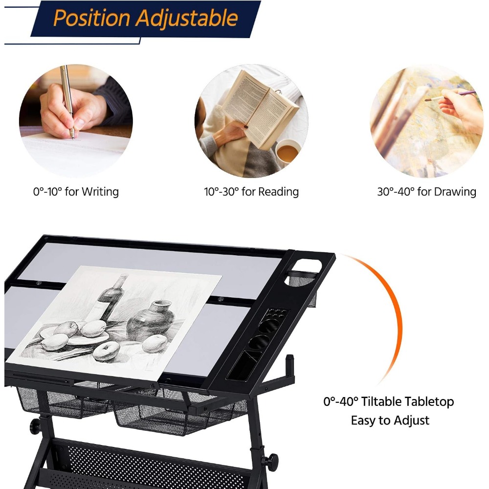 Height Adjustable Drafting Tab - đánh giá và giá Art & Craft Teacher Vacancy