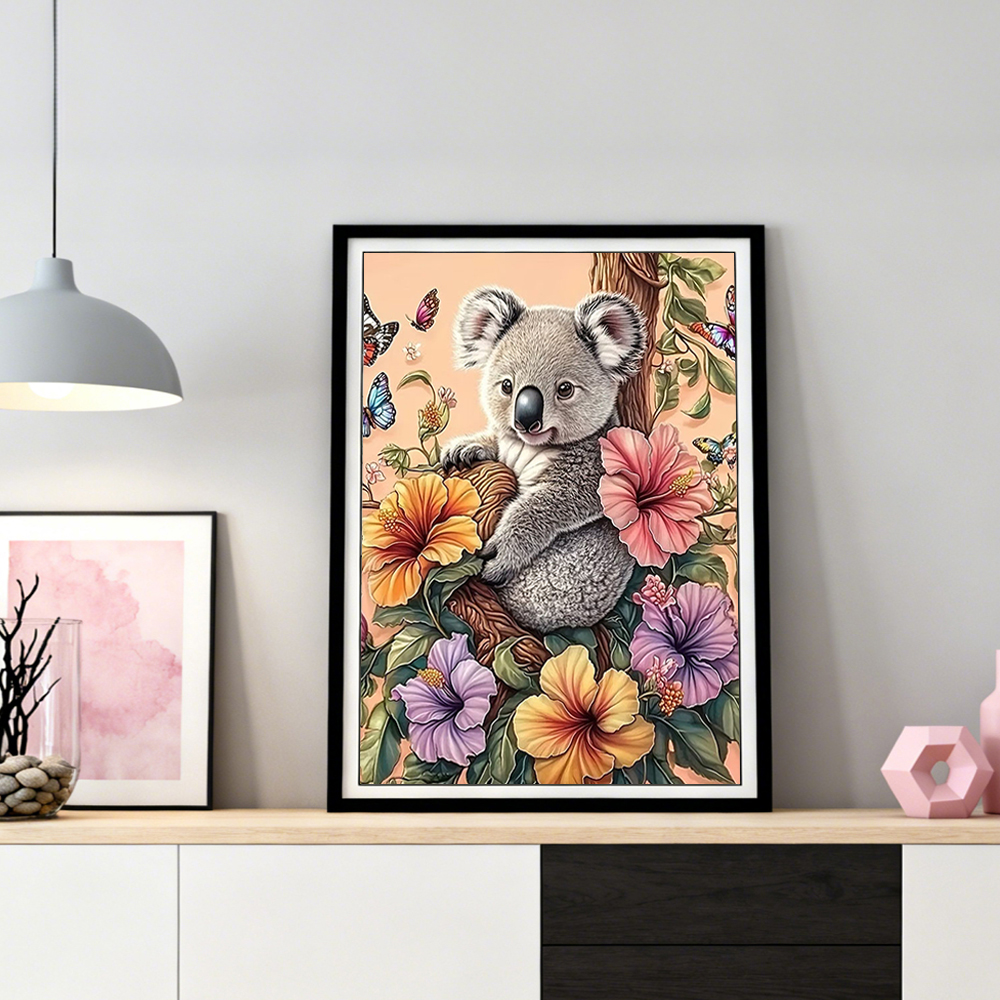 HUACAN Diamond Art Koala Anima - đánh giá và giá Art Craft Hobbies