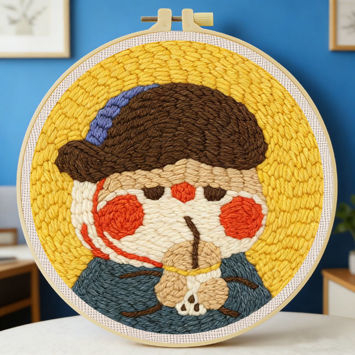 20X20CM/7.87inch Animals punch - đánh giá và giá Punch Needle Kit