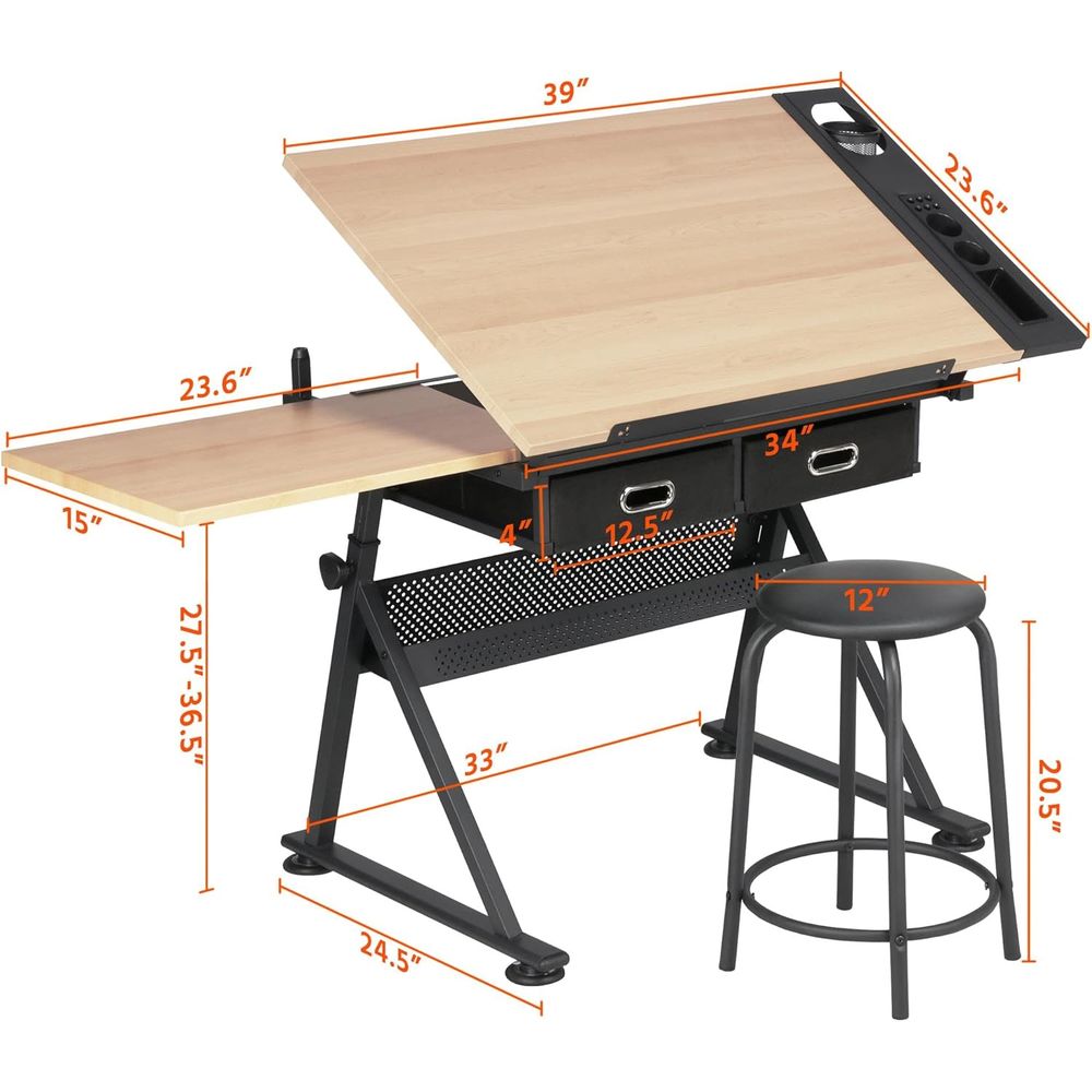 Height Adjustable Drating Tabl - đánh giá và giá Art & Craft Teacher Vacancy