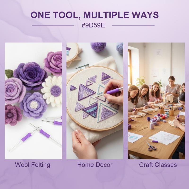 DIY Crafts Durable Punch Needl - đánh giá và giá Punch Needle Kit