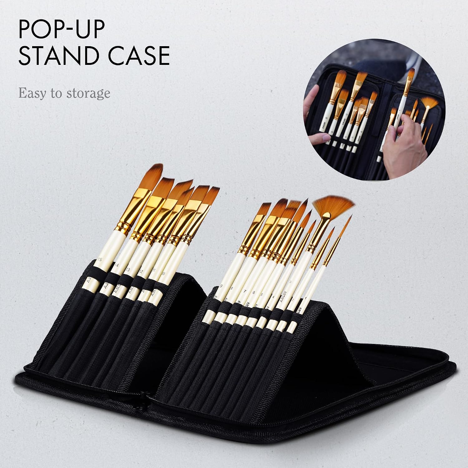15 Professional Paint Brushes  - đánh giá và giá Painting Knife Palette