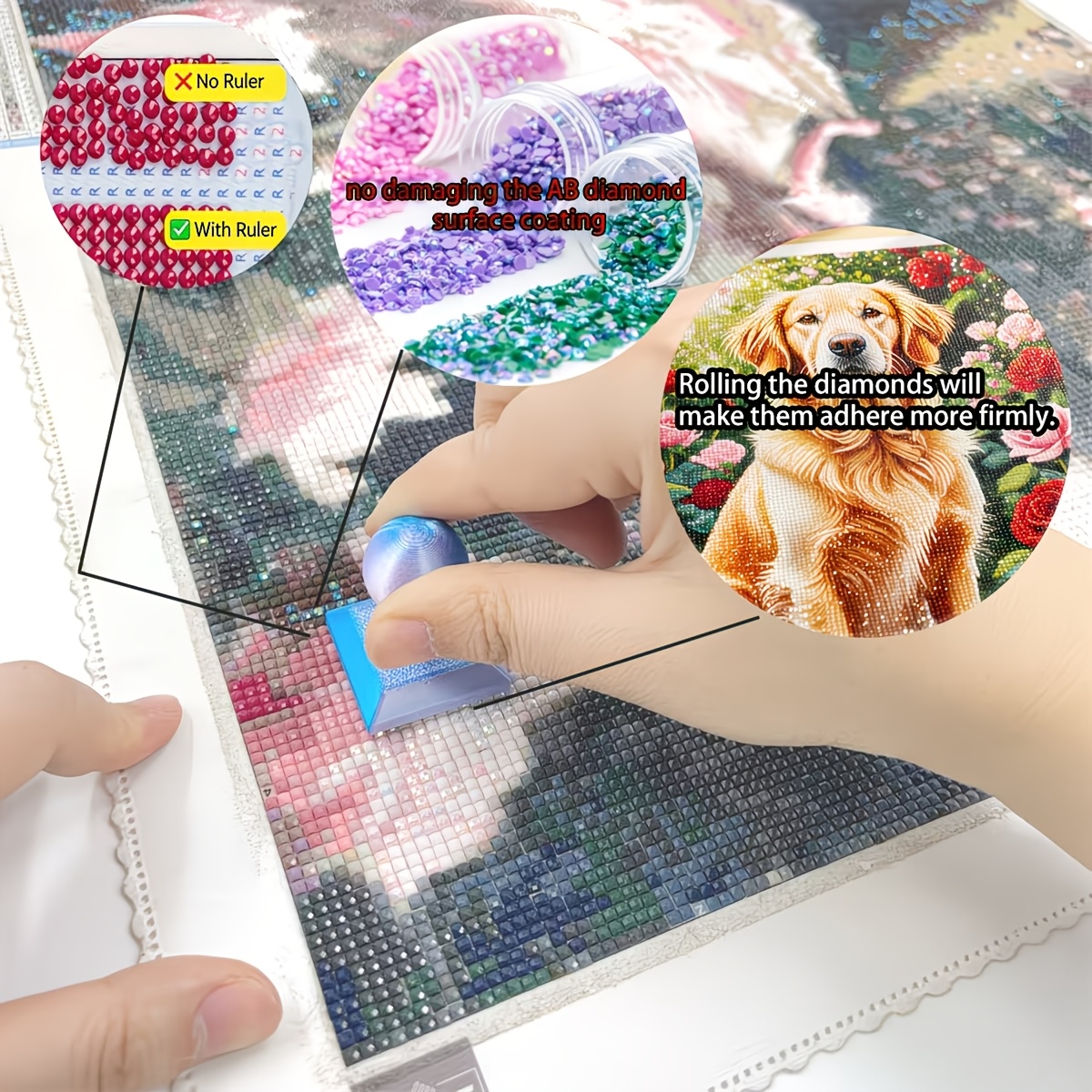 3D Printed Diamond Painting Ro - đánh giá và giá Art Craft Accessories