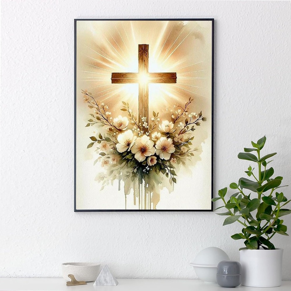 Religious Cross Diamond Art Ki - đánh giá và giá Art Craft For Adults